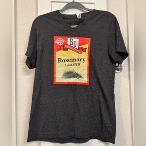 🌿 Bella + Canvas “Spice Girls Rosemary Leaves” Tee — Size M